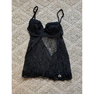 VICTORIAS SECRET LINGERIE, SLIP WITH CUP